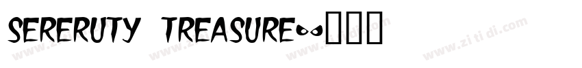 sereruty treasure字体转换